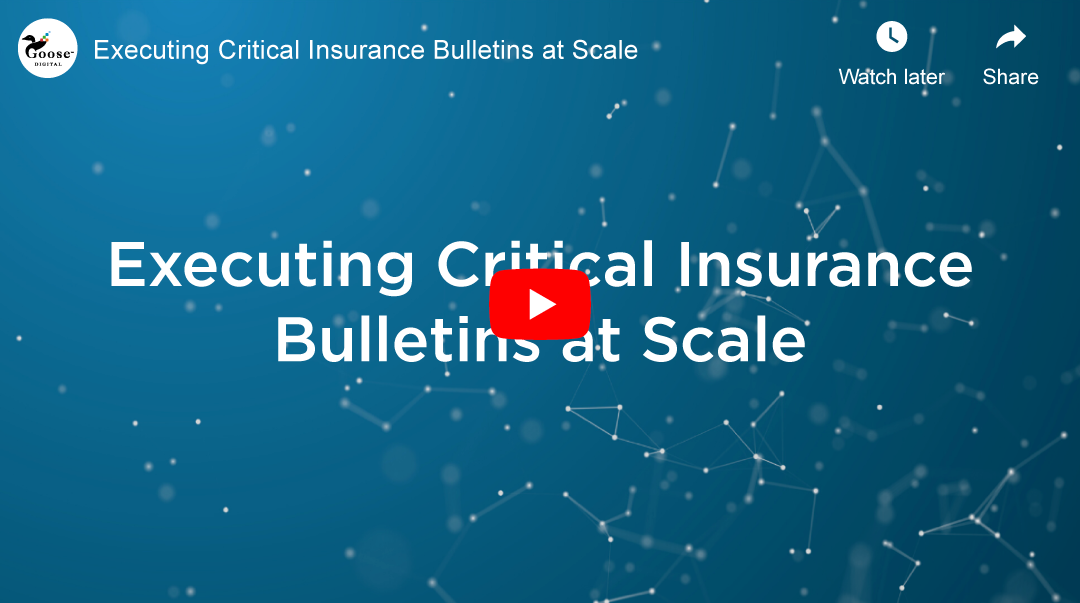 [VIDEO - 30 min] Executing Critical Insurance Bulletins at Scale 