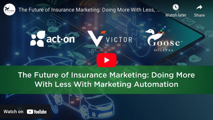 [VIDEO - 45 min] The Future of Insurance Marketing: Doing More With Less, With Marketing Automation 